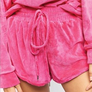 Mikoh Kimo Sweatshirt & Luca Shorts Velour Set